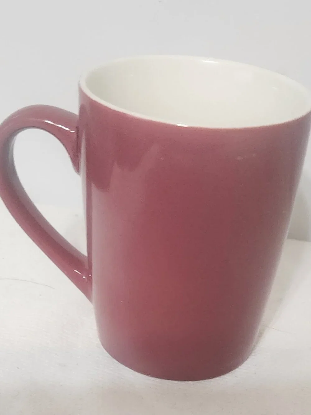 Starbucks Ceramic 2020 Coffee Mug Tea Cup 10 oz Maroon Burgundy Red